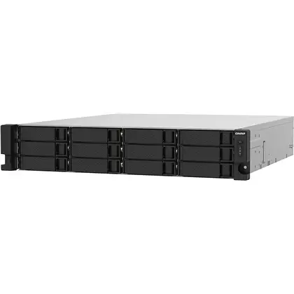 כונן קשיח QNAP NAS 12BAY 2U Rackmount Cortex-A57 4-core 1.7GHz + 4GB RAM תמונה 2