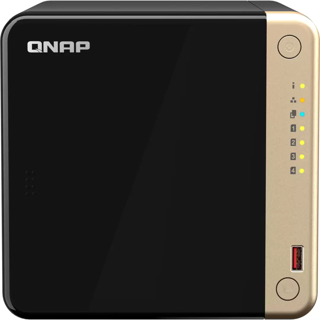 שרת QNAP NAS TS-464 4BAY N5095 2.9GHz + 8GB RAM