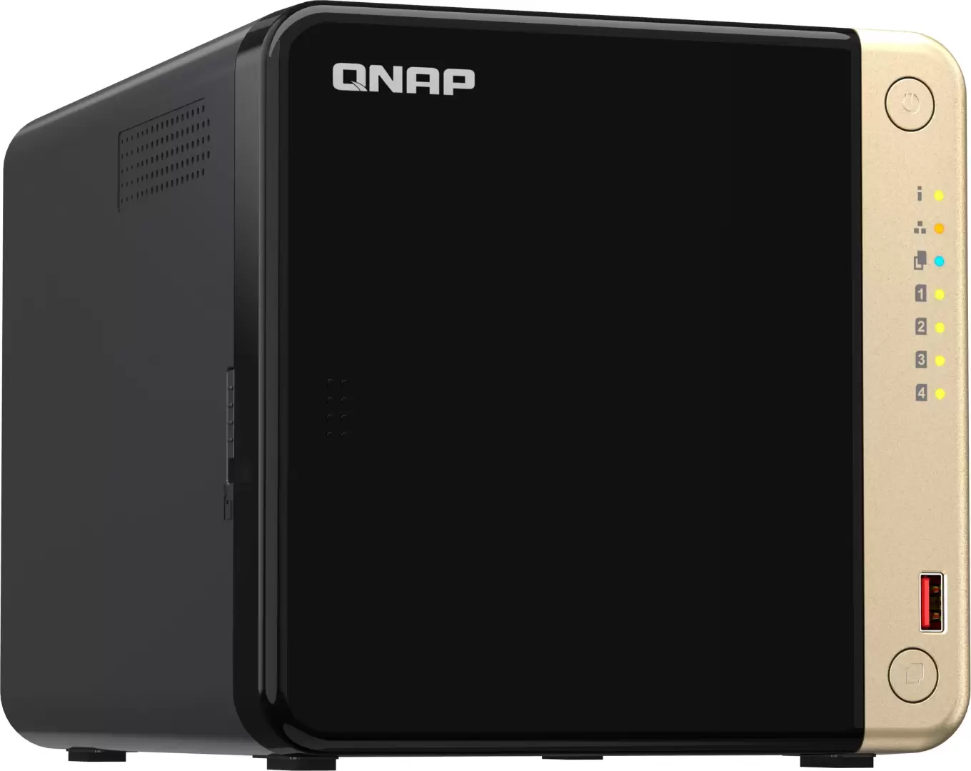 שרת QNAP NAS TS-464 4BAY N5095 2.9GHz + 8GB RAM תמונה 3