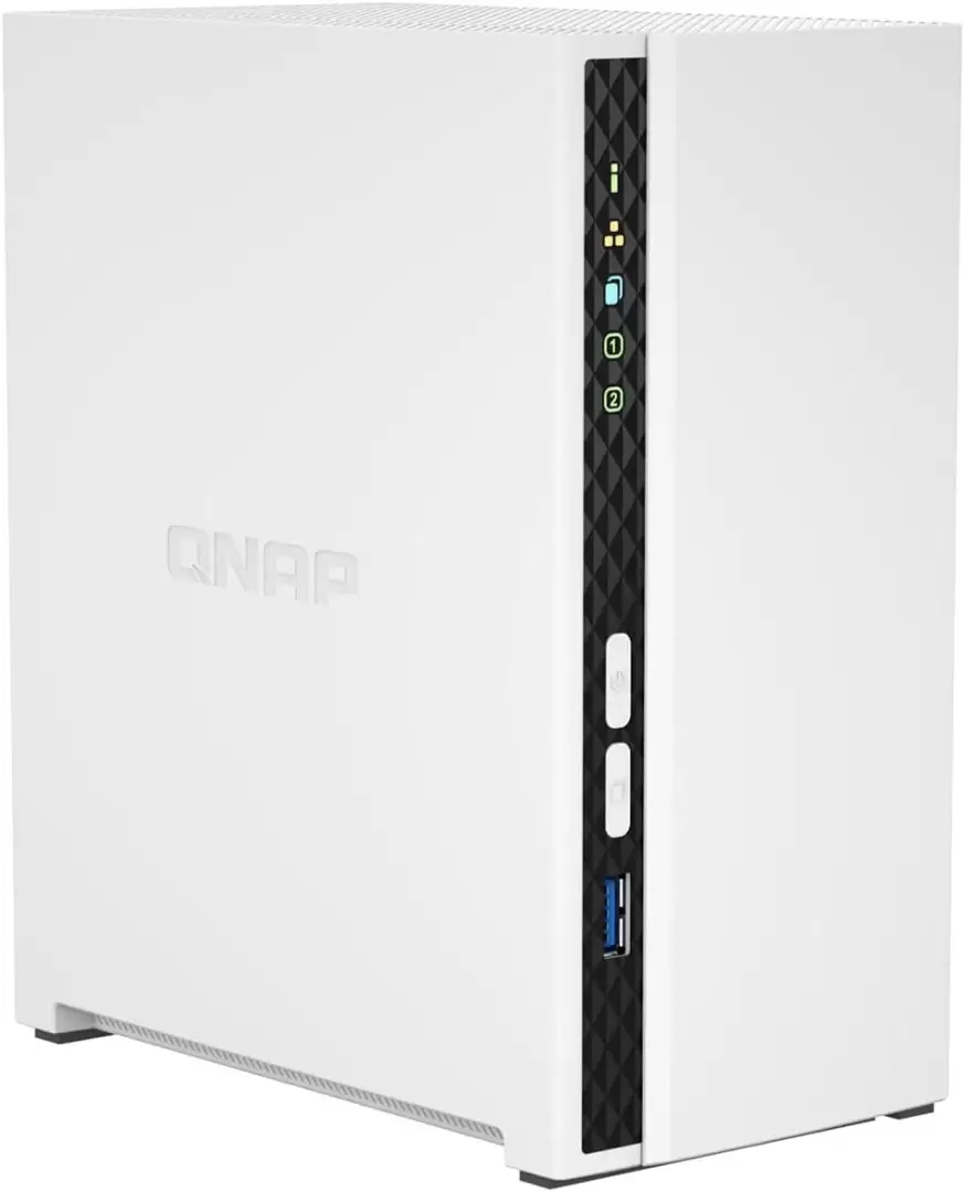 שרת QNAP NAS TS-233 2BAY Q.CORE 1.4GHz + 2GB RAM