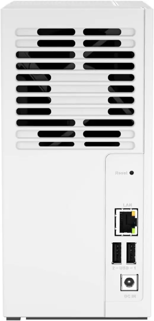 שרת QNAP NAS TS-233 2BAY Q.CORE 1.4GHz + 2GB RAM תמונה 3