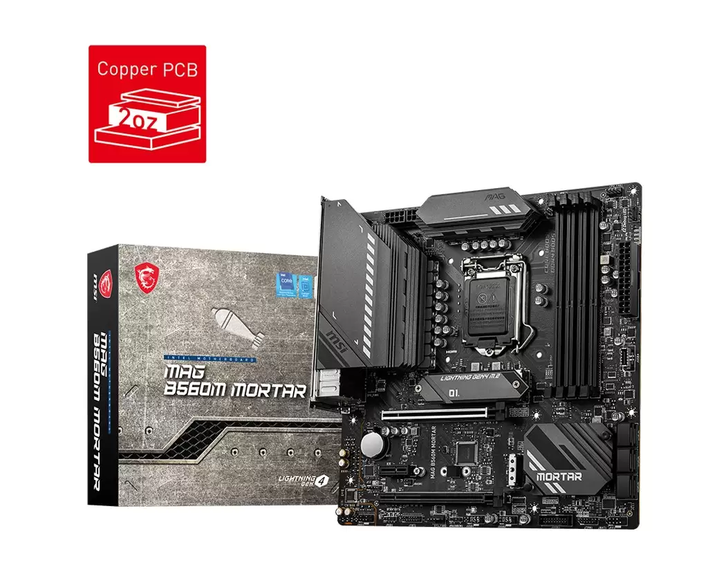 לוח אם MSI MAG B560M MORTAR DDR4