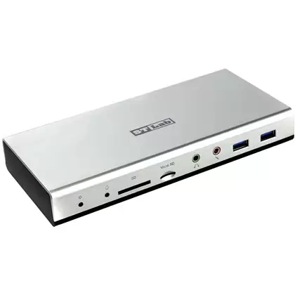 תחנת עגינה אוניברסלית  ST-LAB Universal Docking Station USB3.0 + DVI /HDMI