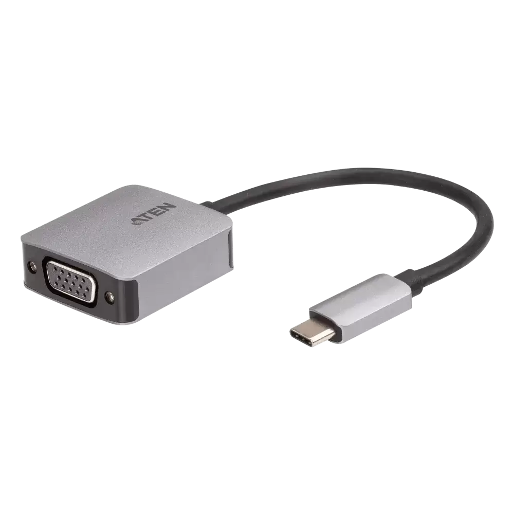 מתאם ATEN USB-C to VGA Adapter UC3002A