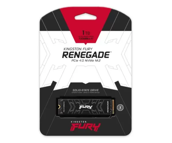 דיסק פנימי Kingston Fury Renegade 1TB PCIe 4.0 7300/6000 R/W