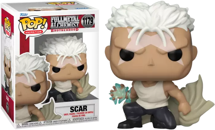 פופ FUNKO POP! full metal alchemist scar 1179