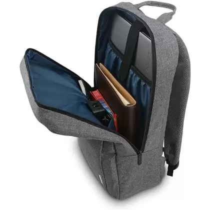 תיק למחשב נייד Lenovo 15.6 inch Laptop Backpack B210 Grey תמונה 4