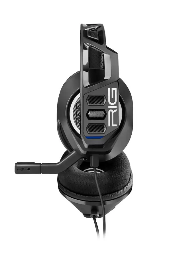אוזניות פלייסטיישן Nacon rigauriculares gaming headset 300HS for ps4/ps5 black  שחור תמונה 2