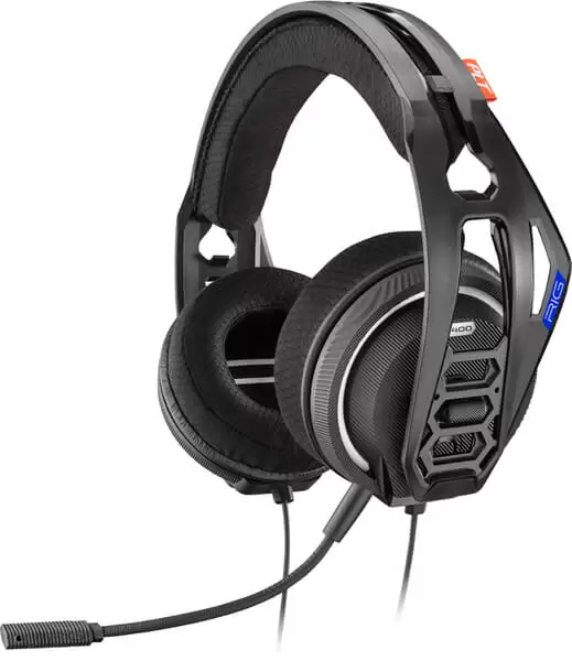 אוזניות פלייסטיישן  Nacon rig auriculares gaming headset 400HS for ps4/ps5 שחור