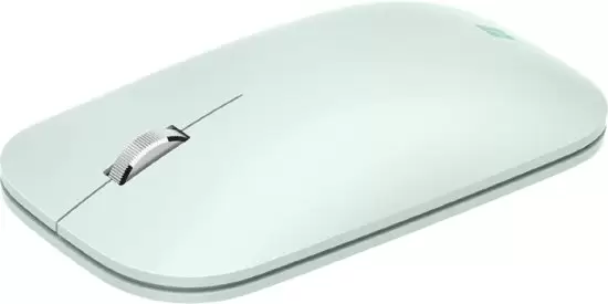 עכבר אלחוטי Microsoft Moden Mobile Mouse Bluetooth צבע מנטה תמונה 2