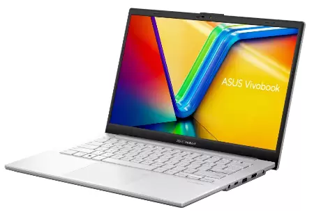 מחשב נייד  אסוס Asus E-BOOK/E1404GA-14.0 FHD/Intel® N100 /4GB DDR4/128G UFS 2.1/Win11S + Office365/Silver/1 year