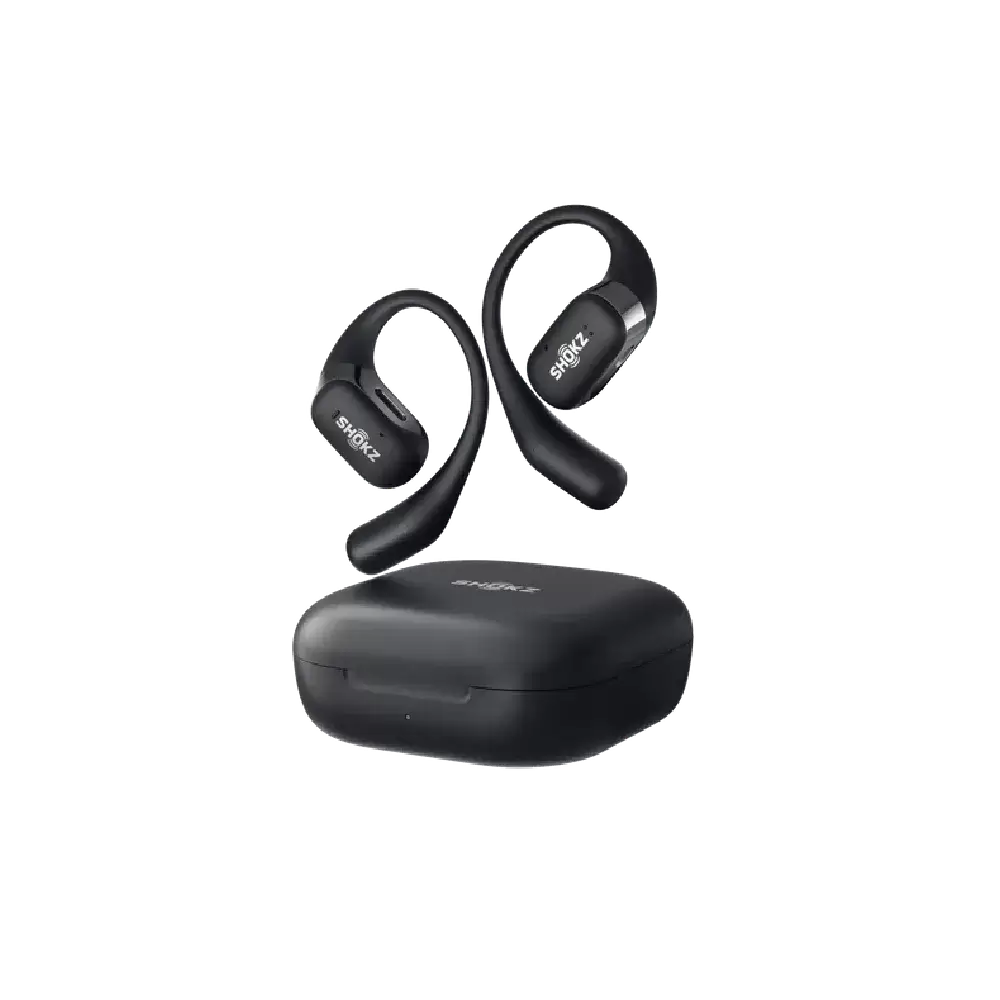 אוזניות שחורות SHOKZ OPENFIT OPEN-EAR