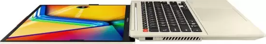 מחשב נייד אסוס ASUS Vivobook S 14OLED/K5404VA-i9-13900H/14.5 OLED 2.8K/16GB DDR5/1TB  M.2 SSD/Win11 Home/White/1yOS תמונה 5