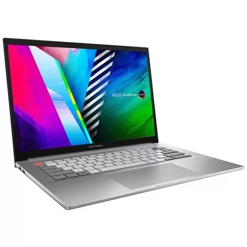 מחשב נייד אסוס ASUS Vivobook Pro 15 OLED/K6502VJ 15.6- 2.8k/-i7-13700H/16GB DDR5/1TB M.2 SSD/RTX™ 3050-6gb/Silver/FD/3YOS