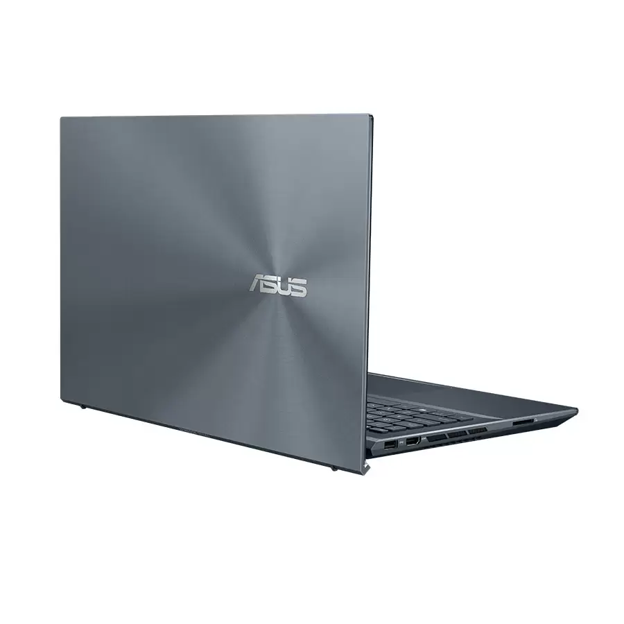 מחשב נייד אסוס ASUS ZenBook Pro/UM535QE 15.6 FHD Touch-R9-5900HX/32GB DDR4/1TB  M.2 SSD/RTX™ 3050/Win11 Pro/Grey/1yOSS תמונה 2