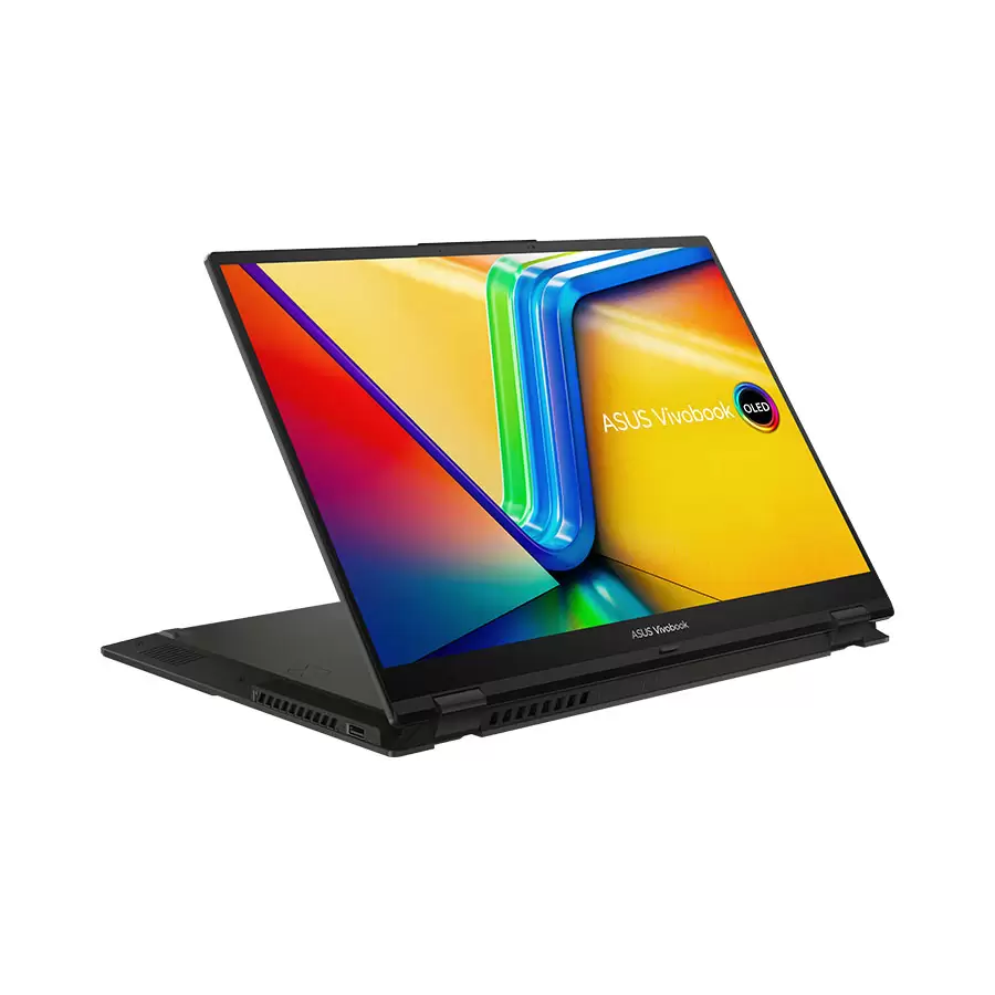 מחשב נייד אסוס Asus Vivobook S 16 Flip OLED/TP3604VA-16/3.2K/Touch/i7-13700H/16GB DDR4/1TB M.2 SSD/Win11 H/Black/1yOS תמונה 2