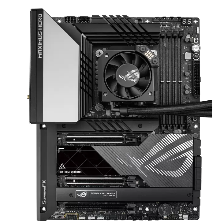 קירור נוזלי למעבד ASUS ROG RYUJIN III 360 COOLER 12cm FAN AURASUNC תמונה 2