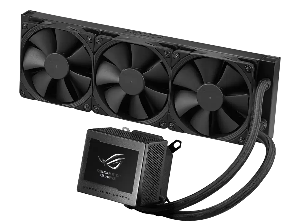 קירור נוזלי למעבד ASUS ROG RYUJIN III 360 COOLER 12cm FAN AURASUNC תמונה 3