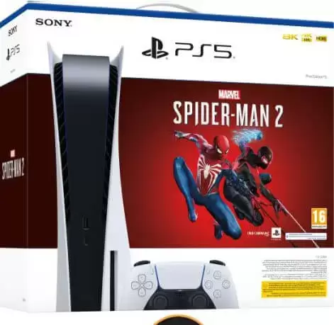 ישפאר PS5 כונן דיסקים SPIDER MAN 2