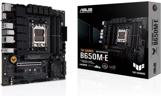 לוח אם Asus TUF GAMING B650M-E MB AMD AM5 B650 USB3.2 G2