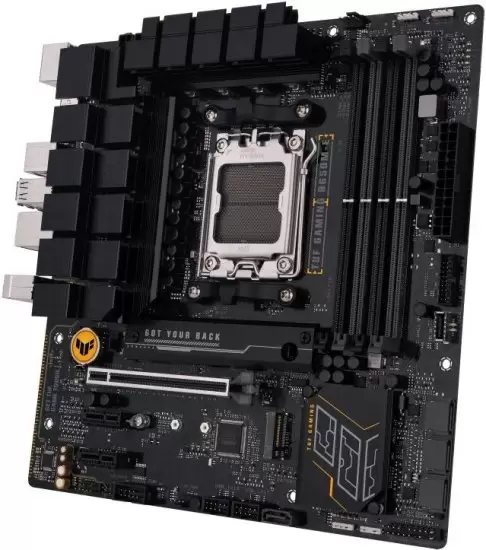 לוח אם Asus TUF GAMING B650M-E MB AMD AM5 B650 USB3.2 G2 תמונה 4
