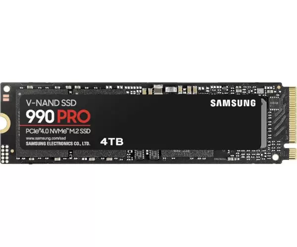 דיסק פנימי Samsung 990 PRO 4TB GEN4 up to 7450 read 6900 Write תמונה 2