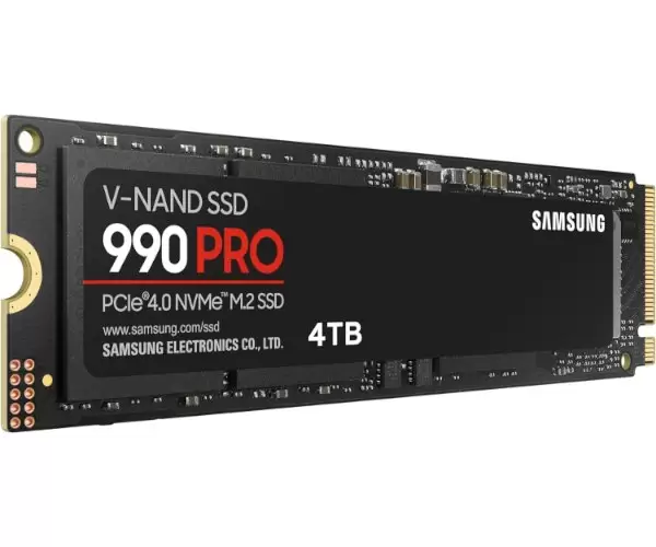 דיסק פנימי Samsung 990 PRO 4TB GEN4 up to 7450 read 6900 Write תמונה 3
