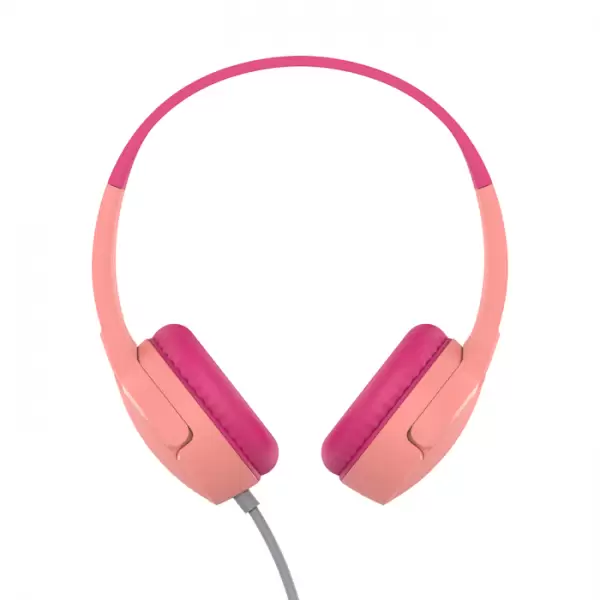 אוזניות On-Ear חוטיות לילדים Belkin SoundForm Mini ורוד תמונה 2