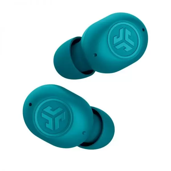 אוזניות JBuds min TWS קומפקטיות מעוצבות Aqua תמונה 2