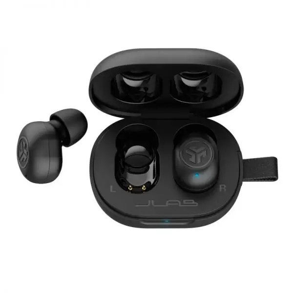אוזניות JBuds mini TWS קומפקטיות מעוצבות שחור תמונה 3