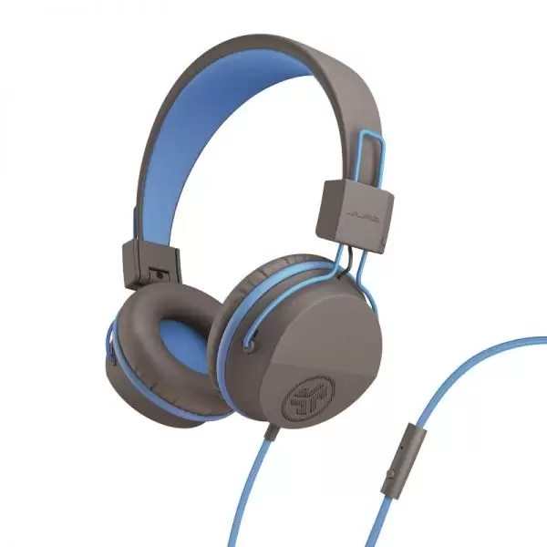 אוזניות לילדים JBuddies Studio אפור כחול