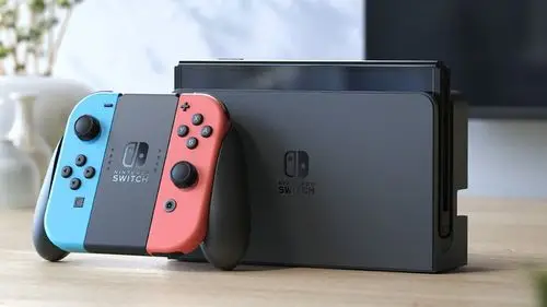 קונסולת Nintendo Switch (דגם OLED)  כחול אדום תמונה 2