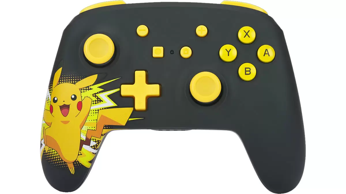 בקר אלחוטי PowerA Wireless Controller for Switch - Pikachu Ecstatic