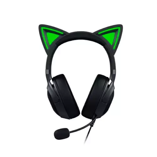 אוזניות חוטיות RAZER KRAKEN KITTY V2 שחור תמונה 3