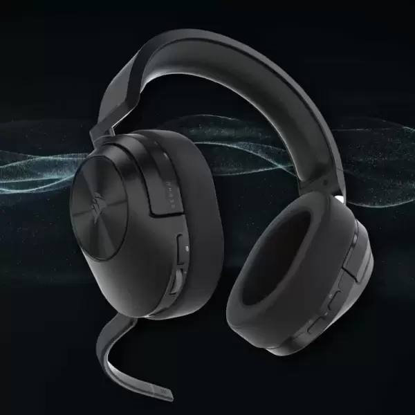 אוזניות אלחוטיות שחור CORSAIR HS55 C WIRELESS תמונה 3