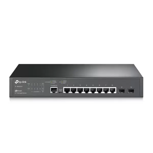 מתג מנוהל TL-SG3210 8P+2G+2SFP L2