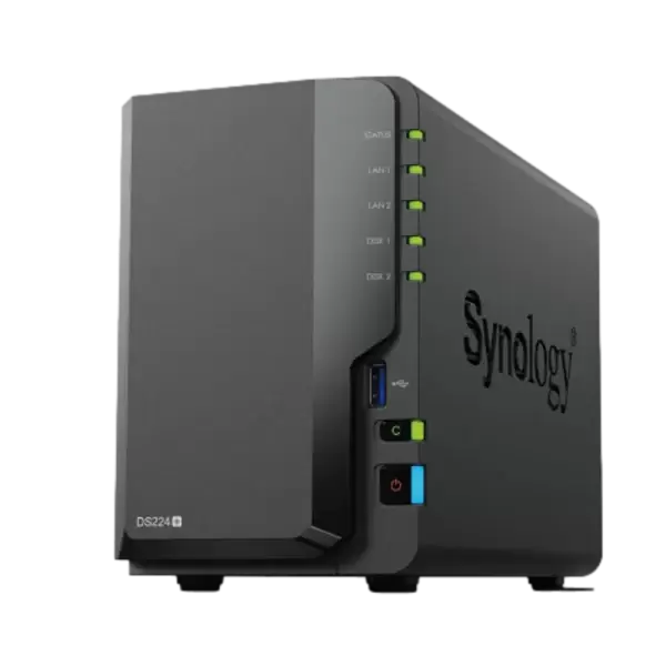 שרת אחסון SYNOLOGY DS224+ - 2BAY