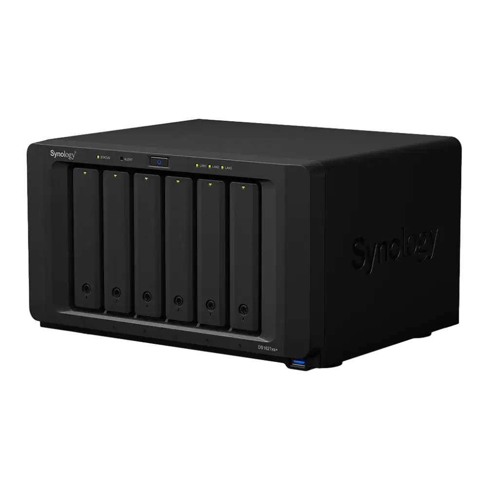 שרת אחסון SYNOLOGY DS1621+ - 6BAYS