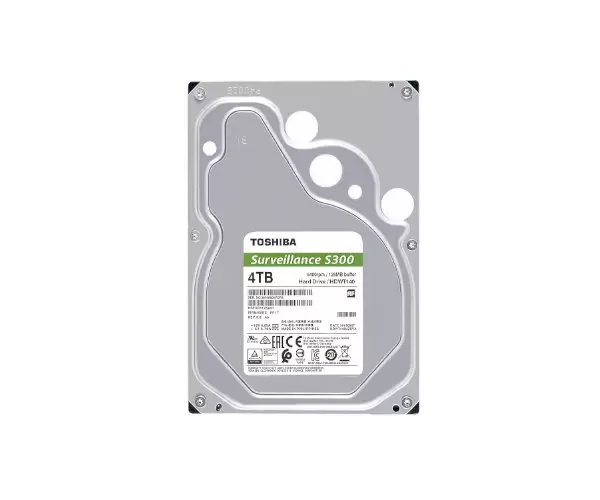 דיסק פנימי Surveillance Hard Drive S300  Toshiba 4TB 3.5 תמונה 3