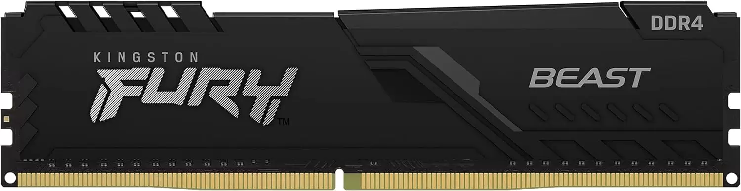 8GB 3200MHz DDR4 CL16 (Kit2) FURY Beast Black תמונה 3