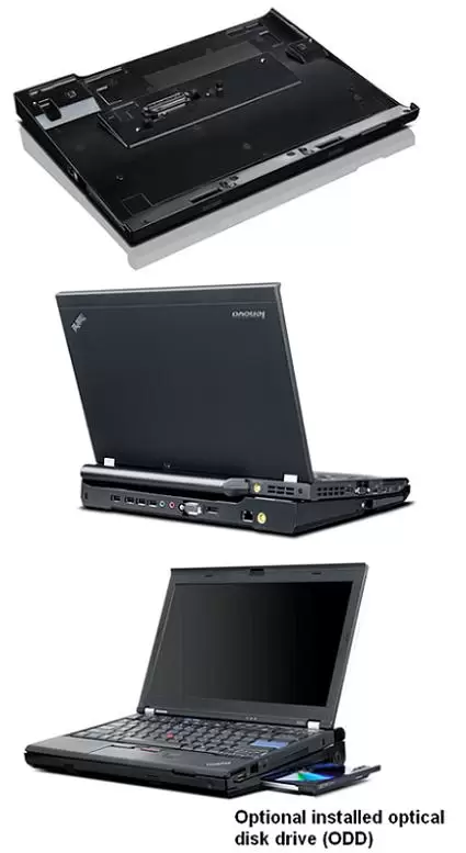 תחנת עגינה Lenovo ThinkPad UltraBase Series 3 עבור X230+DVDRW תמונה 3