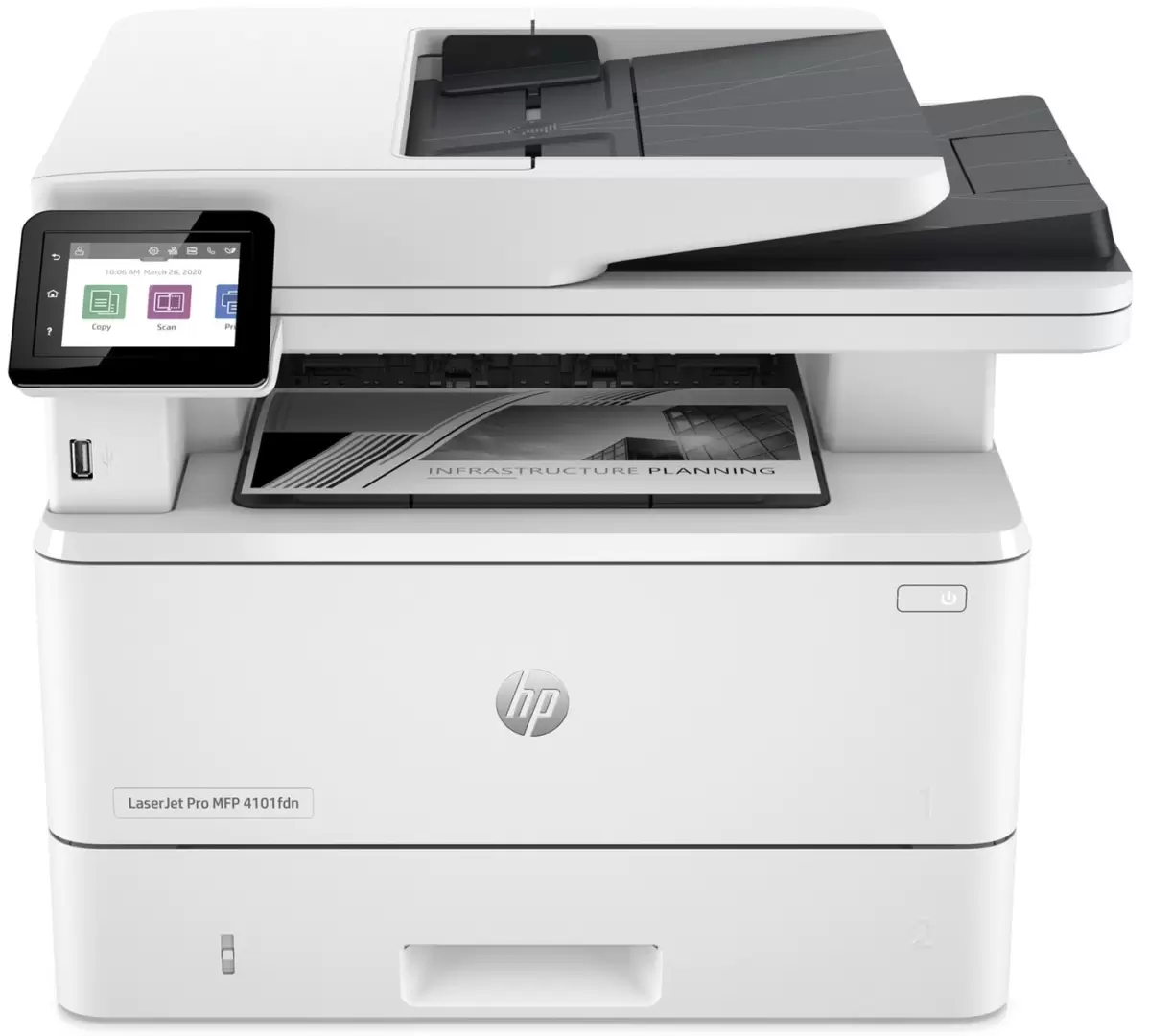 מדפסת ‏לייזר ‏משולבת HP LaserJet Pro MFP 4102fdw 2Z624F