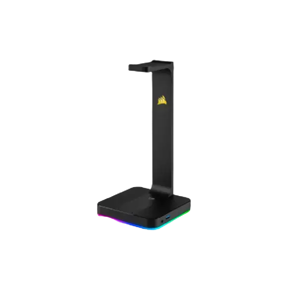 מעמד מואר לאוזניות – CORSAIR ST100 RGB Premium Headset Stand תמונה 2