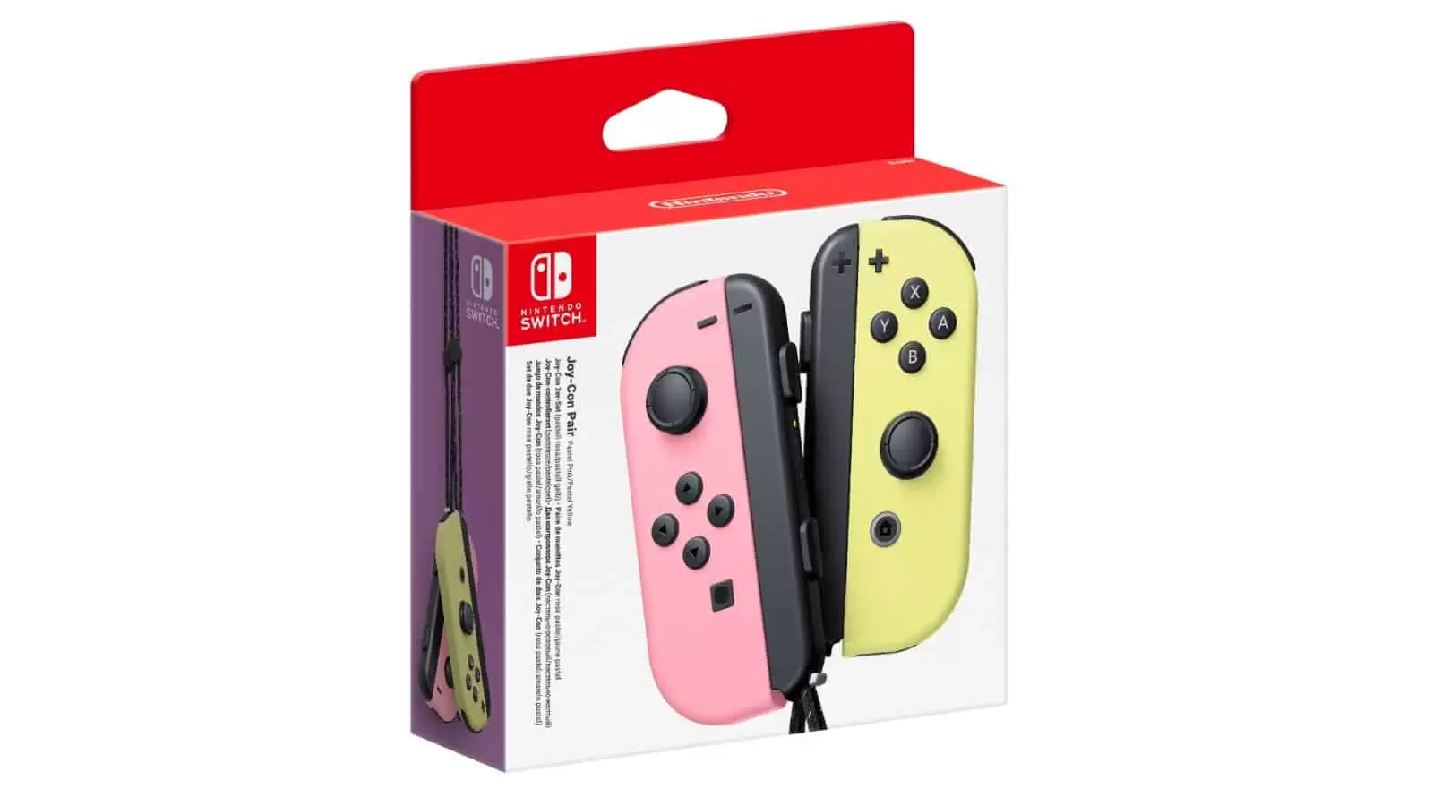 זוג שלטים Nintendo Switch Joy-Con Pair Pastel צהוב ורוד