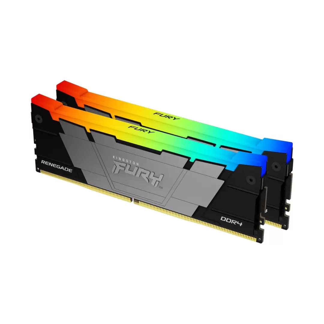 זיכרון למחשב נייח 16GB 3600MT/s DDR4 CL16 DIMM (Kit of 2) FURY Renegade RGB
