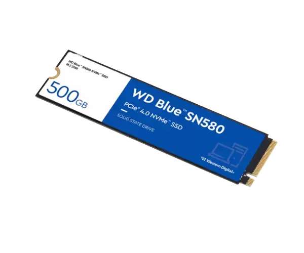 דיסק פנימי Western Digital Blue SN580 500GB NVMe Gen4.0