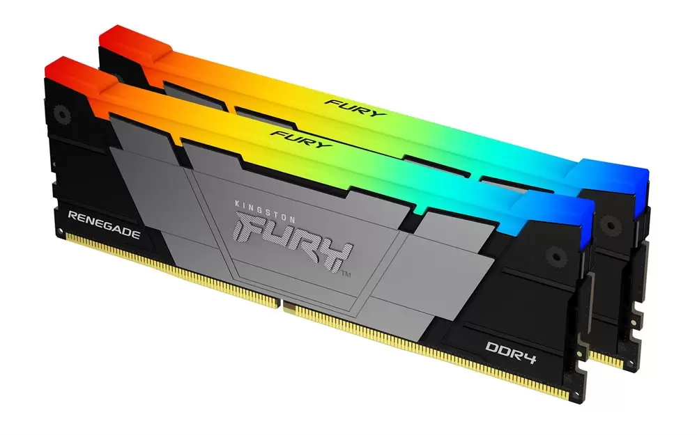 זיכרון לנייח 32GB 3600MT/s DDR4 CL16 DIMM (Kit of 2) 1Gx8 FURY Renegade RGB