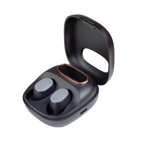 אוזניות אלחוטיות נטענות מבית MIRACASE דגם TRUE WIRELESS EARBUDS MTWS120 בצבע שחור תמונה 3