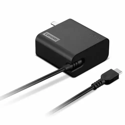 מטען Lenovo 65W USB-C Wall Adapter-Israel-EU Pin