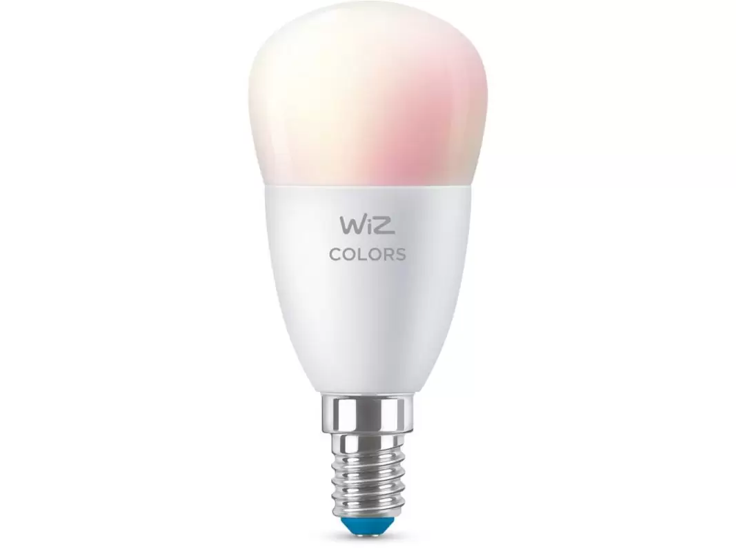 נורת גיימינג LED צבעונית חכמה 40W בגודל P45 בשקע E14